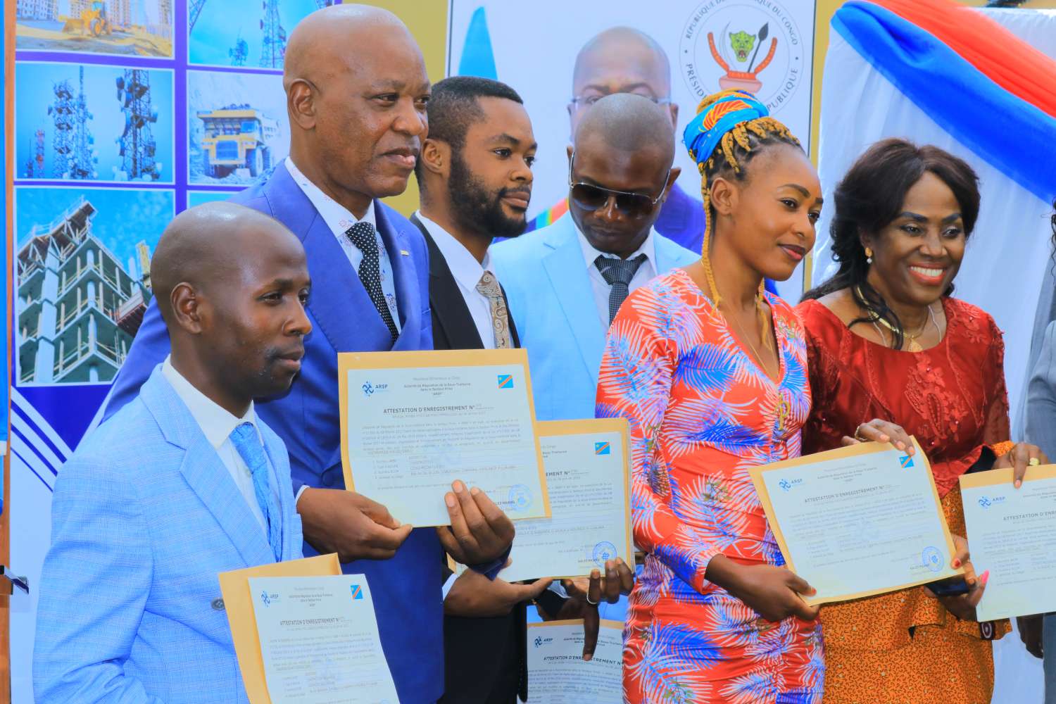 Quelques chefs d'entreprises de Kolwezi 