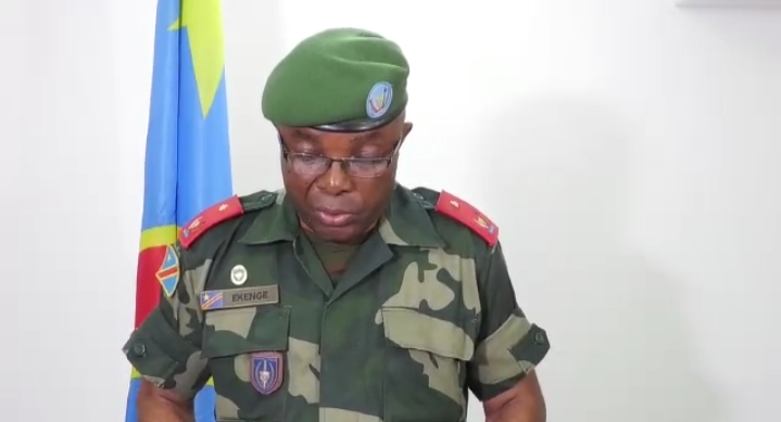 Sylvain Ekenge, porte-parole du gouverneur militaire du Nord-Kivu. 