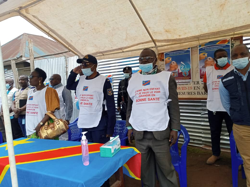 La délégation de la DPS à Butembo.