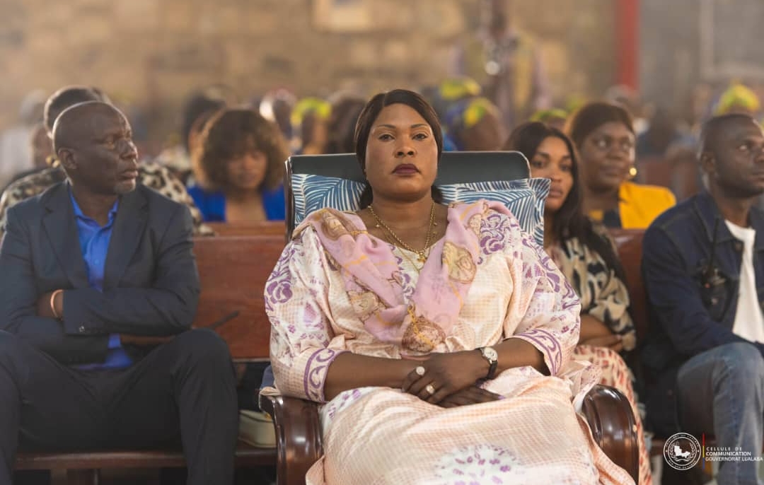 Fifi Masuka Saïni, gouverneure du Lualaba. 