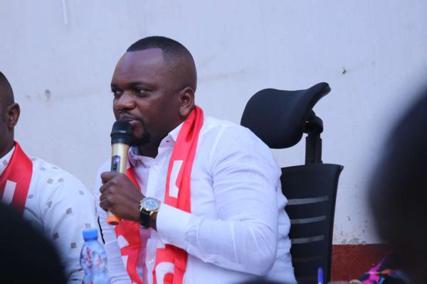 Christian Masudi, secrétaire interfédéral de l'UNC. 