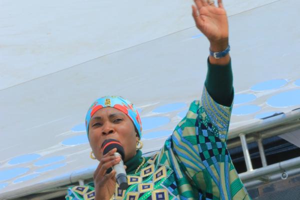 Fifi Masuka, gouverneure du Lualaba 