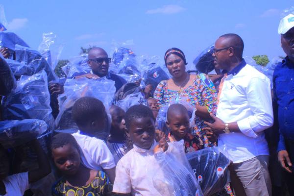 Fifi Masuka Saïni, gouverneure intérimaire du Lualaba. 