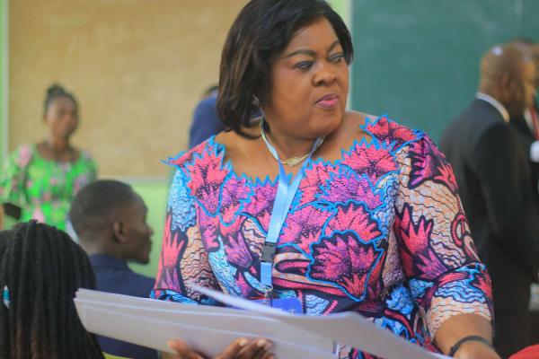 Rose Mutombo, ministre Congolaise de la justice et gardes sceaux