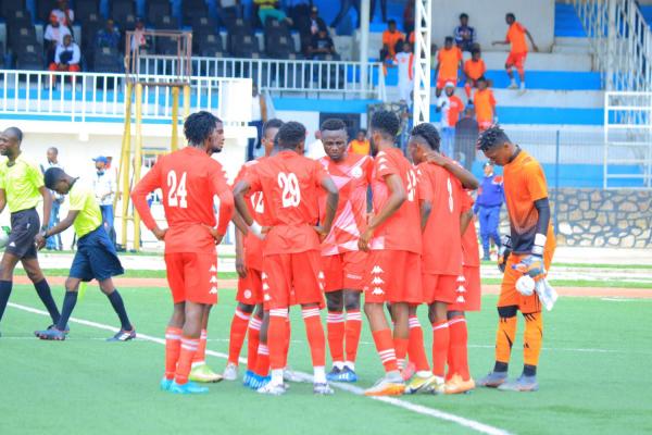 L'AS Simba de Kolwezi lors d'une rencontre face à Dauphin noir