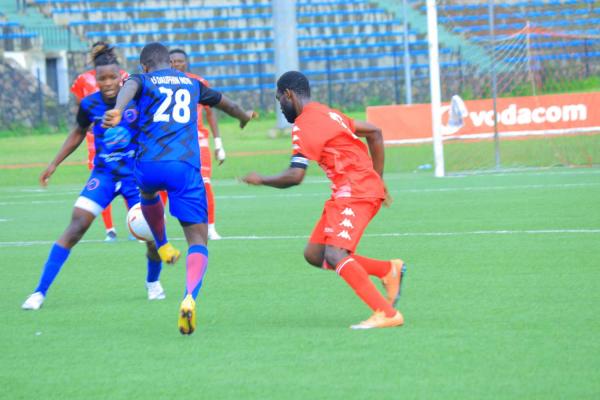 L'AS Simba contre Dauphin noir, à Kinshasa. 