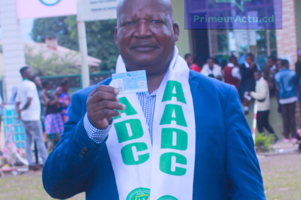 Samy Kayombo, 1er vice-président du parti politique AADC