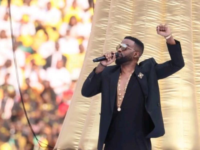 Fally Ipupa à l'ouverture de la Can