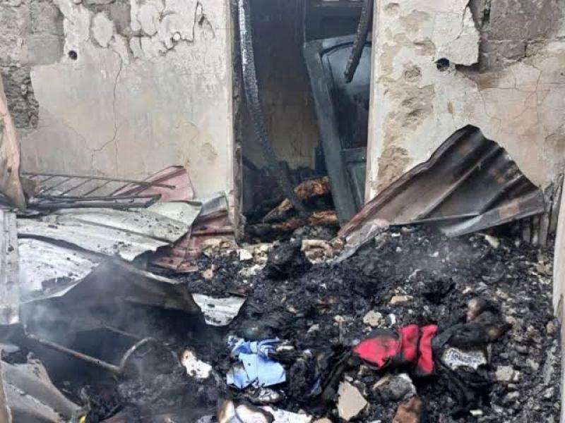 Incendie d'une maison