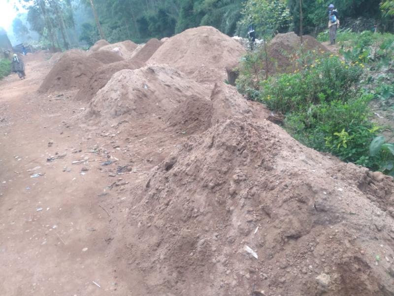 Les sables exploités illégalement à Butembo