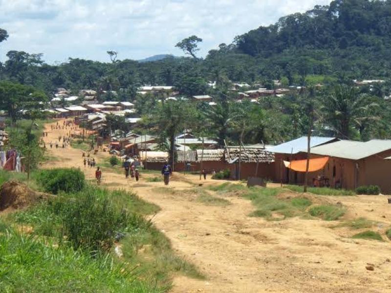 Le village de Solenyama en territoire d'Irumu. 