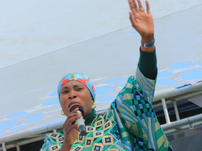 Fifi Masuka, gouverneure du Lualaba 
