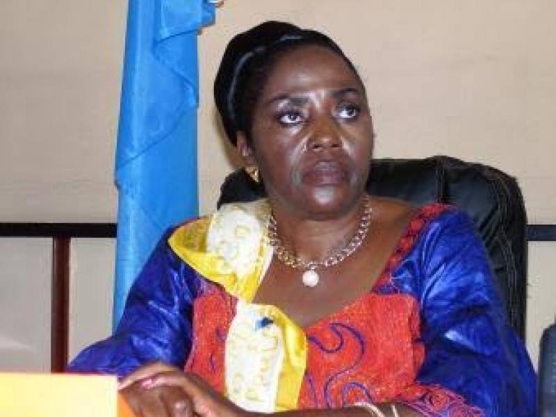 Véronique Upite, Maire de Kolwezi. 