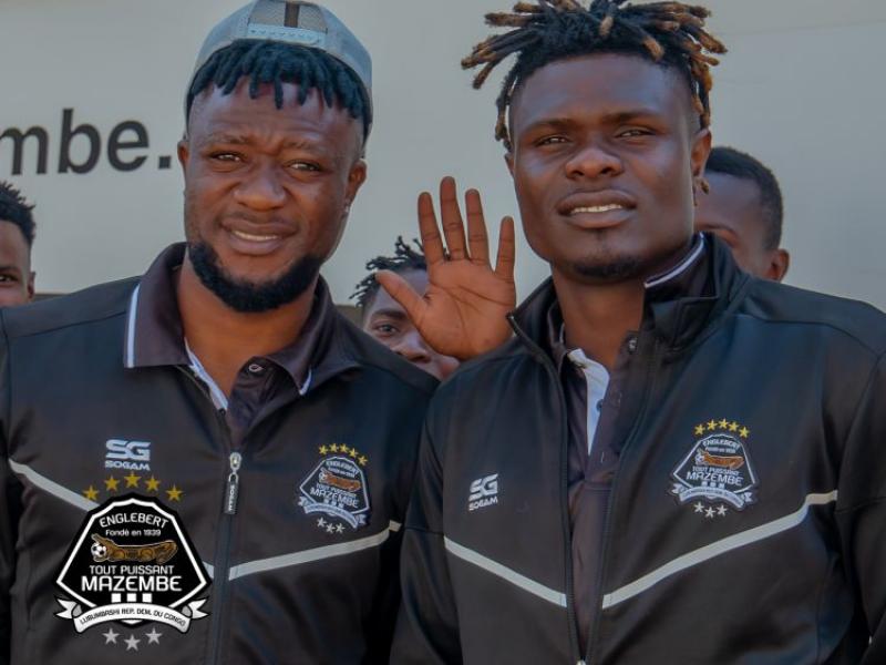 Deux joueurs du Tout-puissant Mazembe 