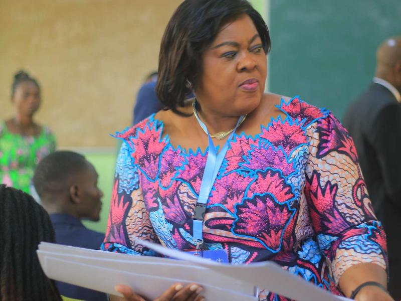 Rose Mutombo, ministre Congolaise de la justice et gardes sceaux