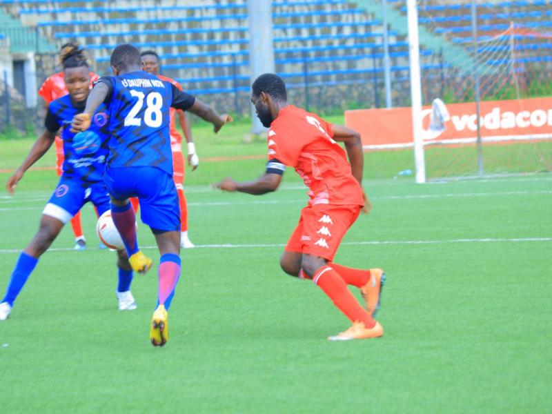 L'AS Simba contre Dauphin noir, à Kinshasa. 
