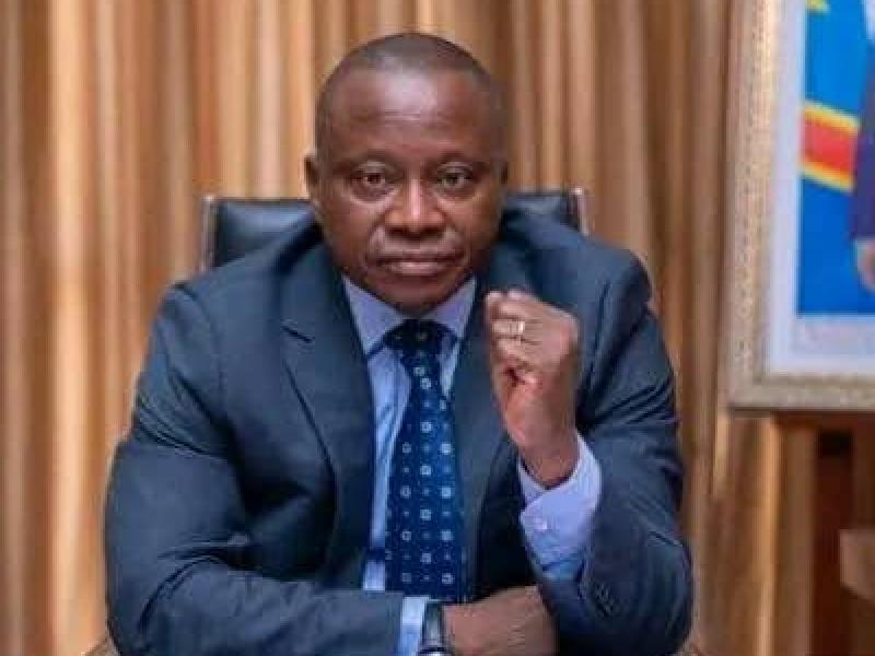 Chérubin Okende, ministre Congolais des Transports 