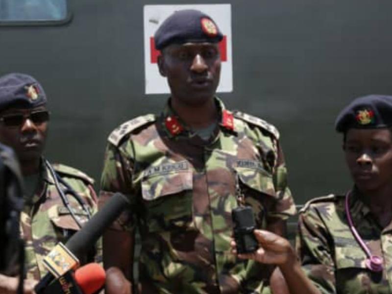 Le major Alphaxard Muthuri