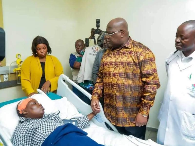 Le Président Félix Tshisekedi